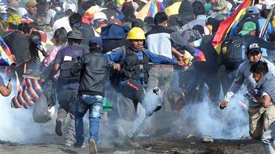 سقوط 740 ضحية نتيجة احتجاجات بوليفيا في 24 ساعة