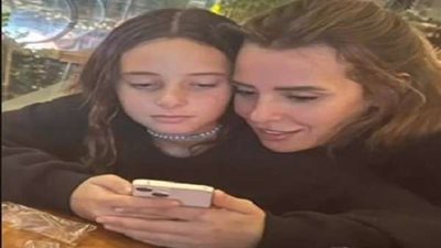 أول ظهور لـ نجلة إيمان العاصي.. صور