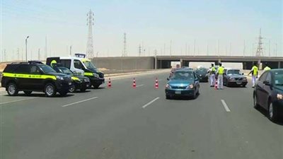 المرور: غلق طريقي العالمين الصحراوي