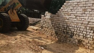 المنيا تزيل 216 حالة تعد جديدة على أملاك الدولة