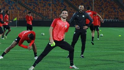 المنتخب الأولمبي يختتم تدريباته لموقعة جنوب أفريقيا بنصف النهائي