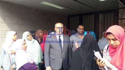 تجربة عملية عن الإخلاء في حالة الطوارئ بطب بني سويف