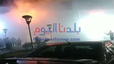 عاجل.. حريق هائل في محل حلويات العبد بالسادس من أكتوبر 