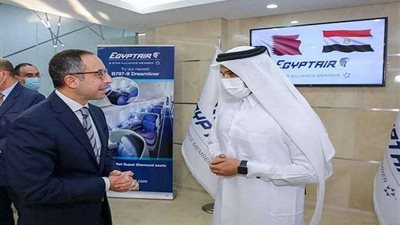 افتتاح مكتب مصر للطيران الجديد بالعاصمة القطرية الدوحة