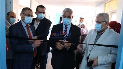 افتتاح معرض منتجات كلية الزراعة بجامعة المنوفية