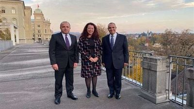 مباحثات مصرية سويسرية على أهمية العلاقات بين البلدين