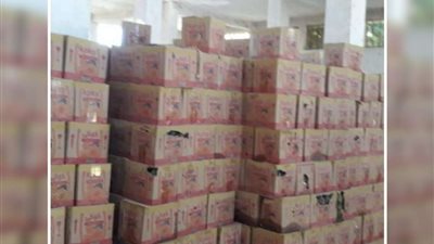 ضبط 8450 كرتونه زيت غير صالحة للاستهلاك الآدمى باسيوط