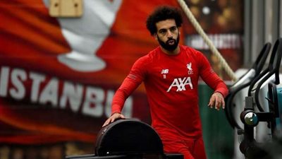 صلاح يظهر في مران ليفربول للمرة الأولى بعد الإصابة (صور)