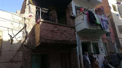 إصابة طفلين في حريق شقة سكنية بالوراق