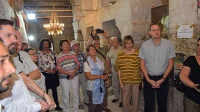 عمدة مدينة هيلدسهايم الألمانية يزور محافظة المنيا