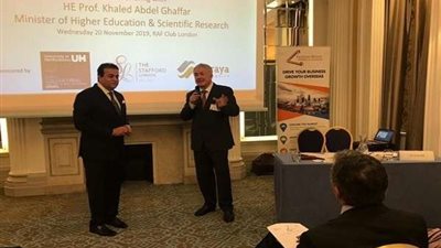 نشاط مكثف لوزير التعليم العالي خلال زيارته الحالية للمملكة المتحدة 