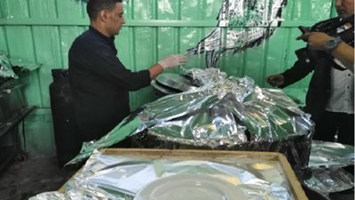 وفود برلمانية وحقوقية تطمئن على منظومة التغذية بسجن برج العرب (صور)