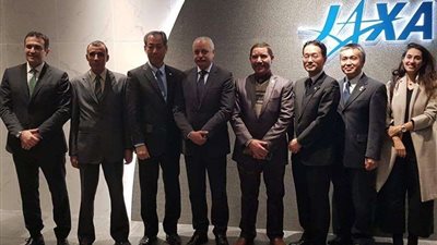 السفارة المصرية في اليابان تُشارك بمراسم إطلاق قمر صناعي من نوع 