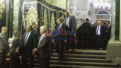 بدء مراسم عزاء فوزية عبدالستار أول برلمانية تتولى رئاسة لجنة الشئون الدستورية (صور)