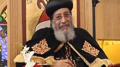 البابا تواضروس الثاني يهنيء غادة والي بالمنصب الجديد