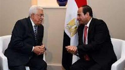 الرئيس السيسي يهنئ دولة فلسطين بذكرى اعلان الاستقلال