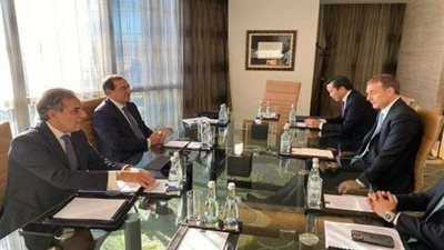 مباحثات وزير البترول وإيني الإيطالية على هامش مؤتمر أديبك 2021