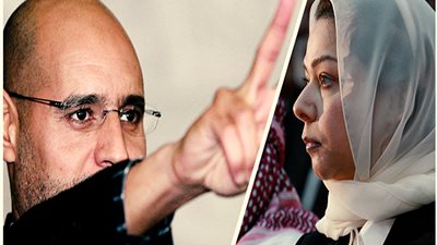 رغد صدام حسين تحيي ذكرى والدها برسالة لـ نجل القذافي.. شاهد