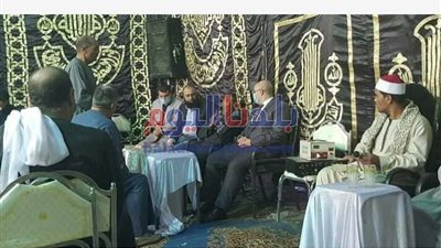 محافظ بني سويف يؤدي واجب العزاء في وفاة الشهيد مُجنًد
