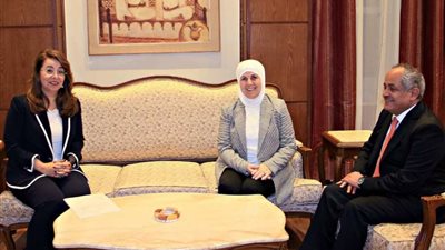 غادة والي تستقبل وزيرة التنمية الاجتماعية بالمملكة الأردنية الهاشمية