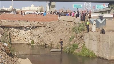 الإنقاذ النهري ينجح في انتشال الجثمان الثالث من مصرف منية سندوب