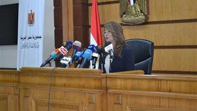 مؤتمر صحفي لغادة والي للحديث عن توليها منصب مدير مكتب الأمم المتحدة