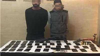 تجديد حبس عاطلين 15 يوما للإتجار في الممنوعات بالبساتين