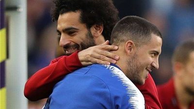 هازارد: أتمنى فوز صلاح بالكرة الذهبية