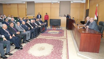 محافظ بني سويف ورئيس قضايا الدولة يشهدان فعاليات الدورة التدريبية للعاملين بالإدارات القانونية
