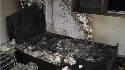 تفحم جثة مُسن إثر حريق شقة سكنية ببور سعيد