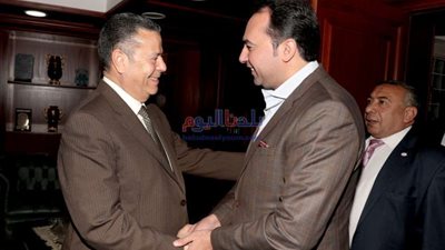 محافظ بني سويف يستقبل نائب وزير التربية والتعليم
