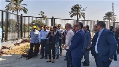 وزيرة الاستثمار تتفقد المنطقة الاستثمارية بميت غمر