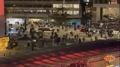 تجدد اشتباكات بين الشرطة الهولندية والمحتجين