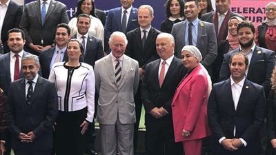 وزيرة البيئة تشارك ولى العهد البريطانى فى زيارته بالمبنى اليونانى بالتحرير