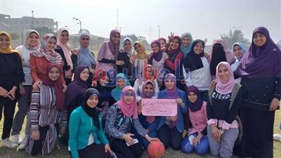 مدارس التمريض ببني سويف تنفذ يوما رياضيا