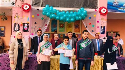 مكتبة مصر بالمنصورة تشارك في احتفالية مدارس 