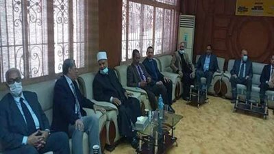 نائب رئيس جامعة الأزهر يلتقي فريق مراجعة الجودة بأزهر كفر الشيخ