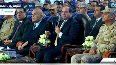السيسي يفتتح محور 30 يونيو عبر الفيديو كونفرانس