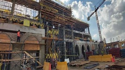 جولة تفقدية لـ مسئولي الإسكان بمشروع تطوير سور مجرى العيون