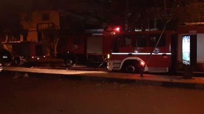 ماس كهربائي وراء حريق صالة ألعاب في المهندسين