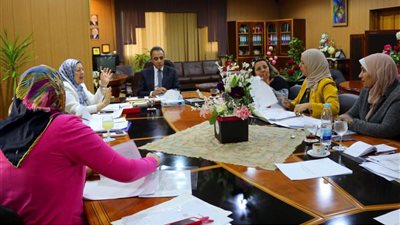 تفاصيل اجتماع لجنة تأهيل قطاع الدراسات العليا بجامعة المنصورة