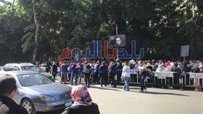 توافد السيدات للمشاركة في الوقفة النسائية للحفاظ على مكتساب المرأة بقانون الأحوال الشخصية