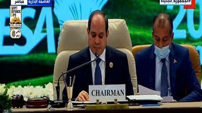 الرئيس السيسي: الإقليم ما زال يعاني من الأثار السلبية للجائحة