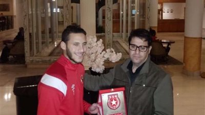 النجم الساحلي يكرم رمضان صبحي