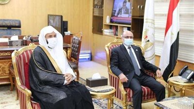 وزير العدل يستقبل نظيره السعودي