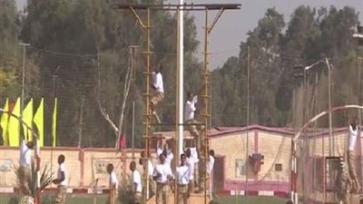 جولة تفقدية لـ وزير الدفاع بـ معسكر تأهيل مقاتلي الجيش الثاني