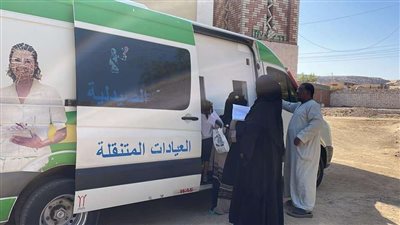 لليوم الخامس على التوالي قوافل طبية بأسوان لتقديم الخدمات للمواطنين