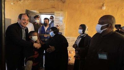 حياة كريمة عن زيارة الرئيس السيسي لقرى أسوان: 