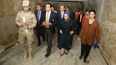 وزير التعليم العالي يتفقد أعمال التطوير بمستشفى الاستقبال بالقصر العيني