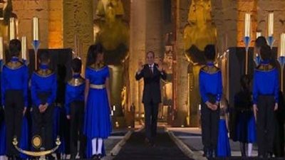 إشادة تاريخية من السفارة الروسية بإحتفالية افتتاح طريق الكباش